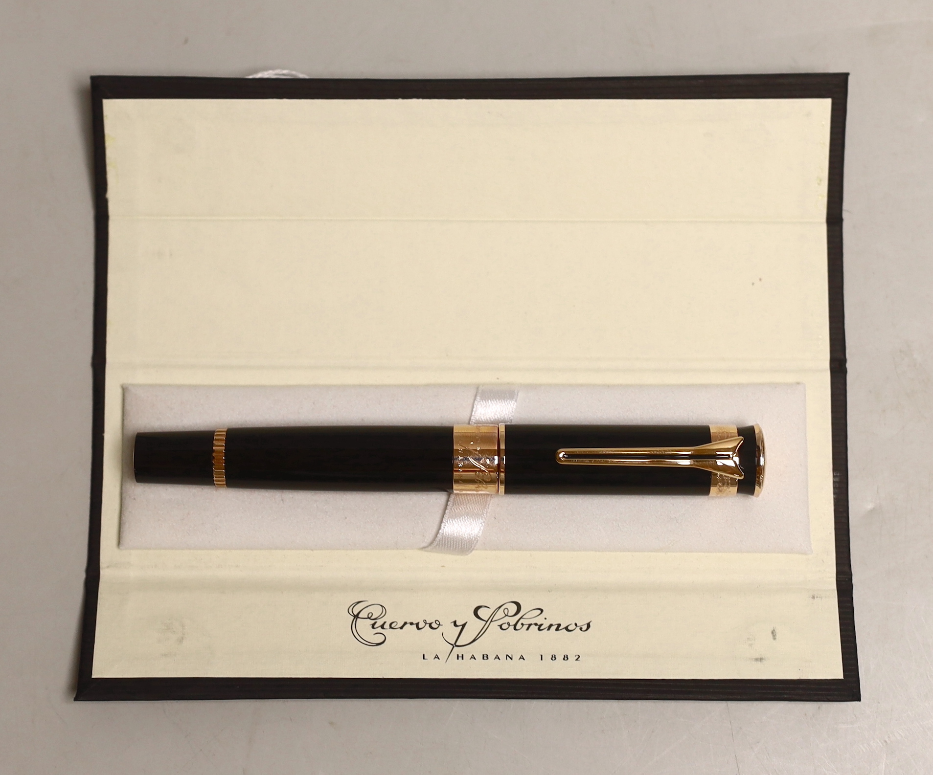 A Cuervo y Sobrinas ballpoint pen
